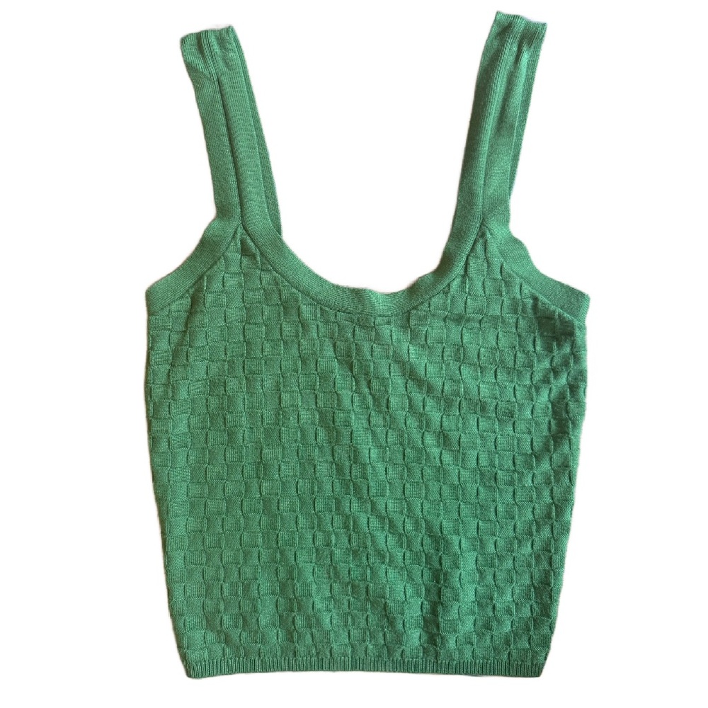Abercrombie & Fitch Textured Knit Tank